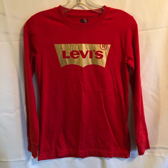 Levi’s Child Red Tee - Picture 1 of 4